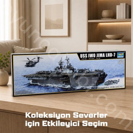 Trumpeter 05615 IWO JIMA LHD-7 Maket Model Kit - Thumbnail