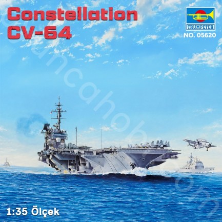 Trumpeter 05620 Constellation CV-64 Maket Model Kit - Thumbnail