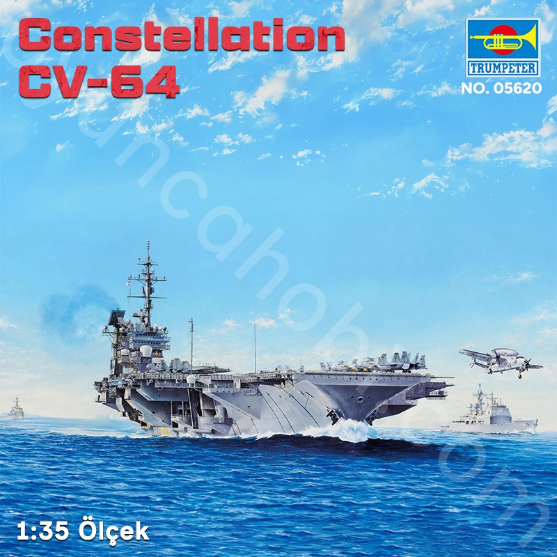 Trumpeter 05620 Constellation CV-64 Maket Model Kit