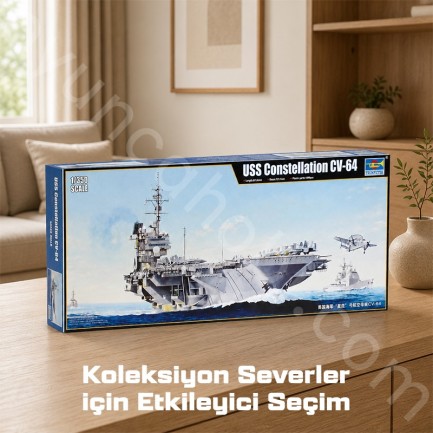 Trumpeter 05620 Constellation CV-64 Maket Model Kit - Thumbnail