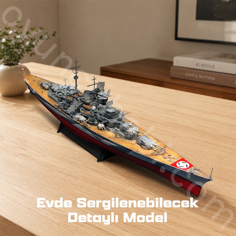 Trumpeter 05712 Battleship-Germany Tirpitz 1943 Maket Model Kit