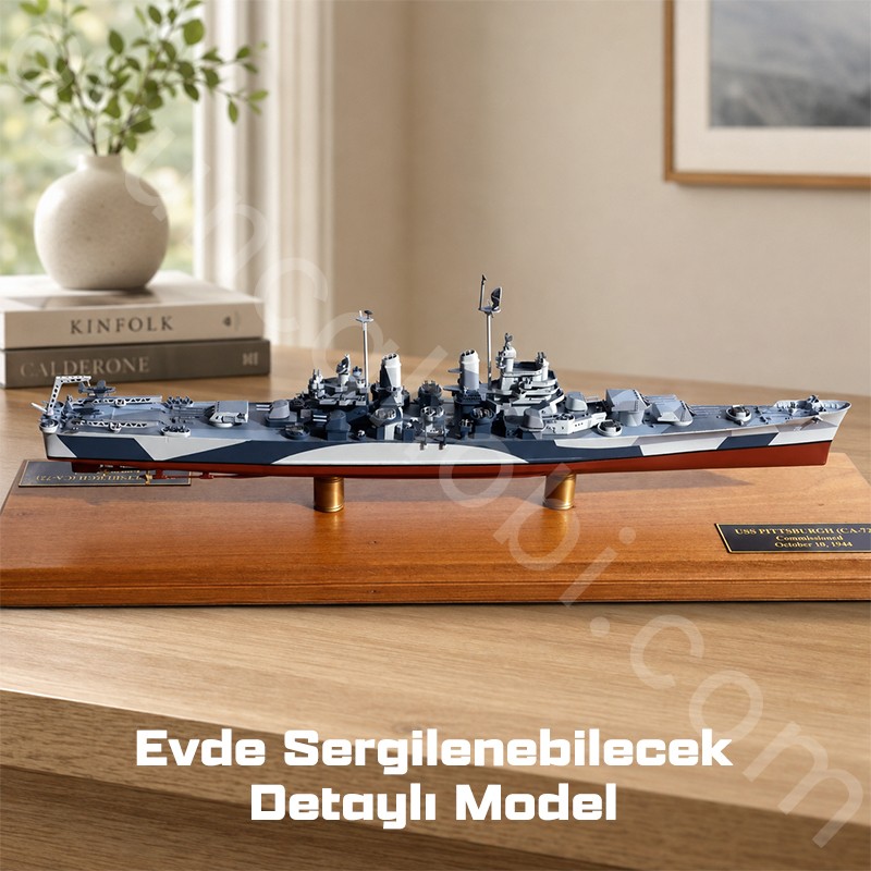 Trumpeter 05726 PITTSBURGH CA-72 1944 Maket Model Kit