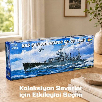 Trumpeter 05746 San Francisco CA-38 (1942) Maket Model Kit - Thumbnail