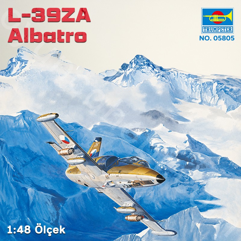 Trumpeter 05805 L-39ZA Albatro Maket Model Kit