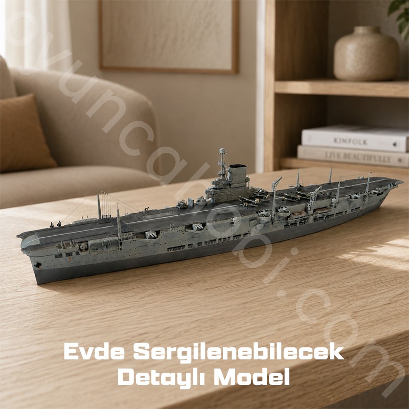 Trumpeter 06713 HMS Ark Royal 1939 Maket Model Kit
