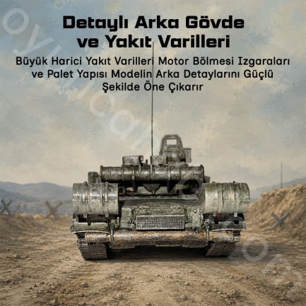 Trumpeter 07145 Russian T-80BV MBT Maket Model Kit - Thumbnail