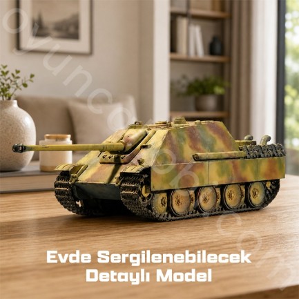 Trumpeter 07272 Jagdpanther (Late production) Maket Model Kit - Thumbnail