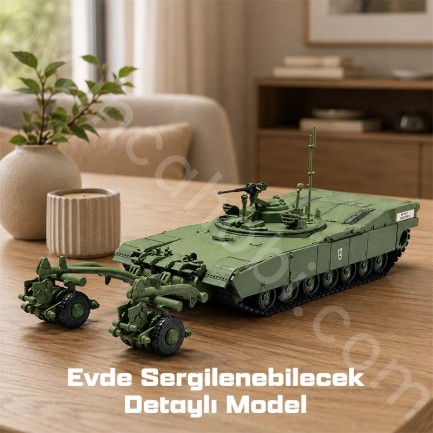 Trumpeter 07280 M1 Panther II Mine clearing Tank Maket Model Kit - Thumbnail