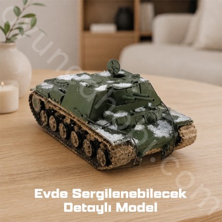 Trumpeter 09503 Soviet KV-7 Mod 1941 Maket Model Kit - Thumbnail