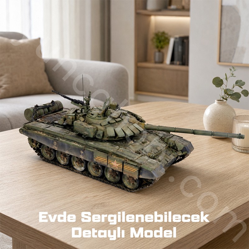 Trumpeter 09508 Russian T-72B3 MBT Maket Model Kit