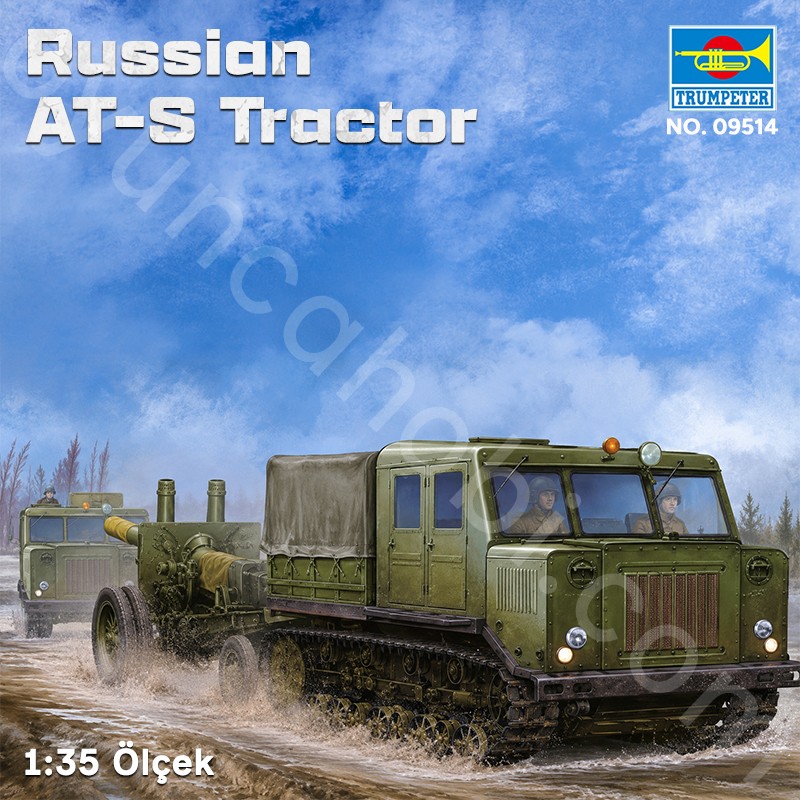 Trumpeter 09514 Russian AT-S Tractor Maket Model Kit