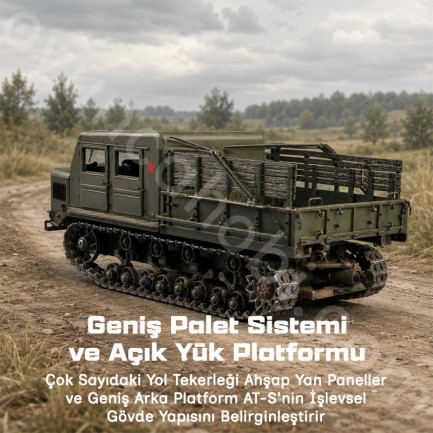 Trumpeter 09514 Russian AT-S Tractor Maket Model Kit - Thumbnail