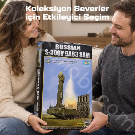 Trumpeter 09519 Russian S-300V 9A83 SAM Maket Model Kit - Thumbnail