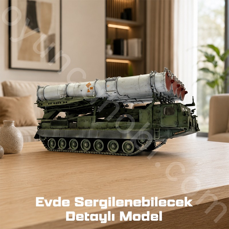 Trumpeter 09521 Russian S-300V 9A85 SAM Maket Model Kit