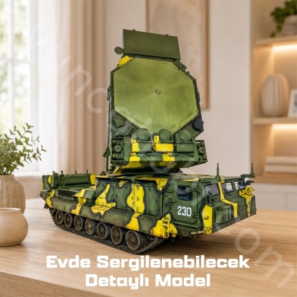 Trumpeter 09522 Russian S-300V 9S32 RADAR Maket Model Kit - Thumbnail