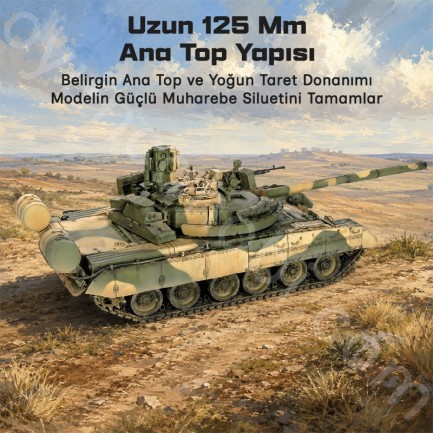 Trumpeter 09526 Russian T-80UM-1 MBT Maket Model Kit - Thumbnail