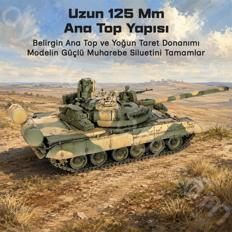 Trumpeter 09526 Russian T-80UM-1 MBT Maket Model Kit