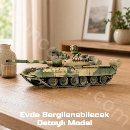 Trumpeter 09526 Russian T-80UM-1 MBT Maket Model Kit - Thumbnail