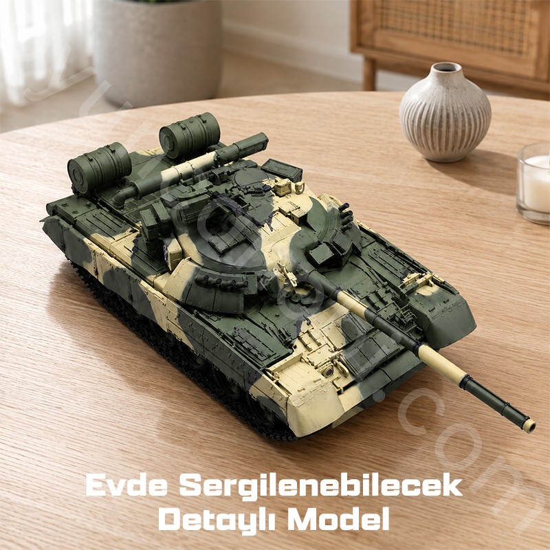 Trumpeter 09527 Russian T-80UD MBT Maket Model Kit
