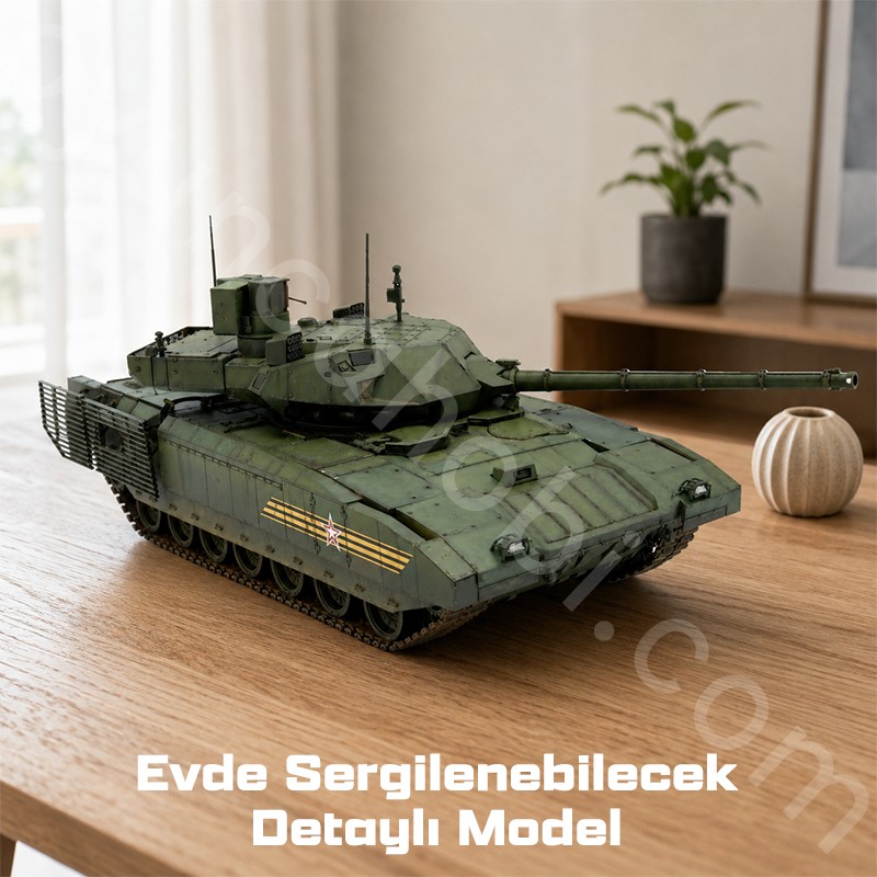 Trumpeter 09528 Russian T-14 Armata MBT Maket Model Kit
