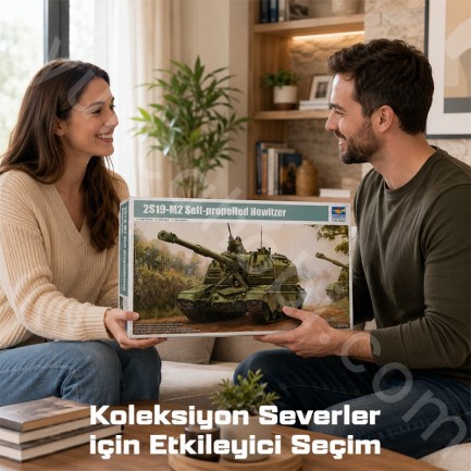 Trumpeter 09534 2S19-M2 Self-propelled Howitzer Maket Model Kit - Thumbnail