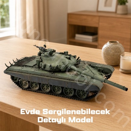 Trumpeter 09546 Russian T-72A Mod1979 MBT Maket Model Kit - Thumbnail