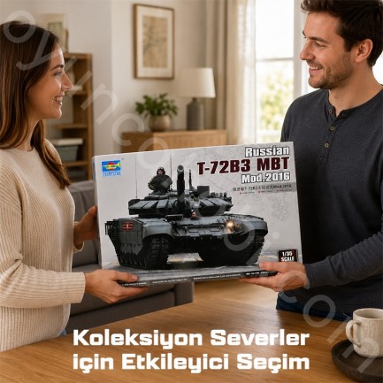 Trumpeter 09561 Russian T-72B3 MBT Mod.2016 Maket Model Kit - Thumbnail