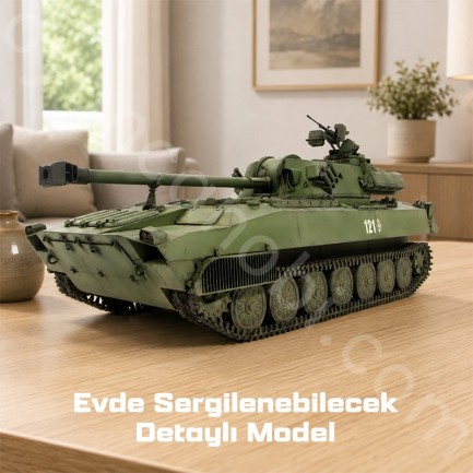 Trumpeter 09562 Russian 2S34 Hosta Self-Propelled Howitzer/Mortar Maket Model Kit - Thumbnail