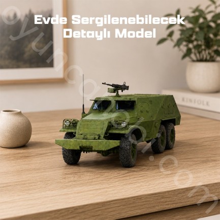 Trumpeter 09573 [Soviet BTR-152V1 APC] Maket Model Kit - Thumbnail