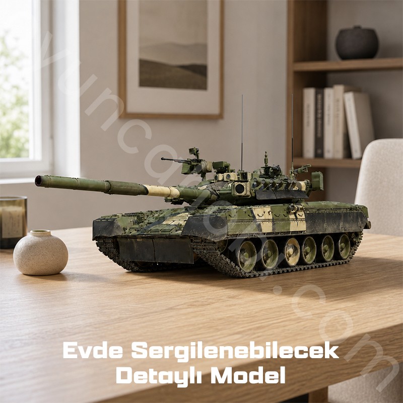 Trumpeter 09578 Russian T-80UK MBT Maket Model Kit