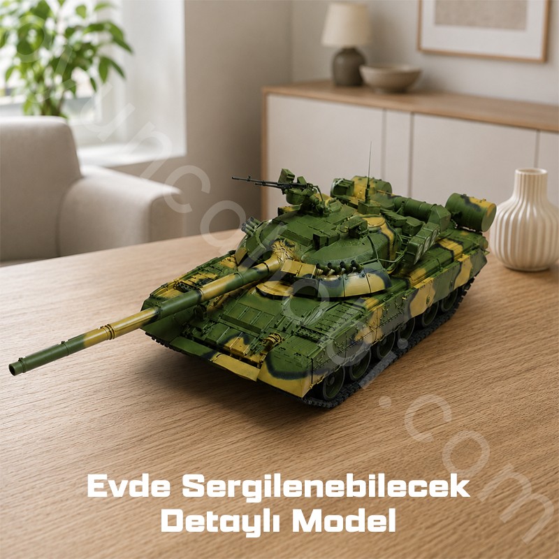 Trumpeter 09579 Russian T-80UE-1 MBT Maket Model Kit