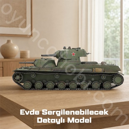 Trumpeter 09584 Soviet SMK Heavy Tank Maket Model Kit - Thumbnail