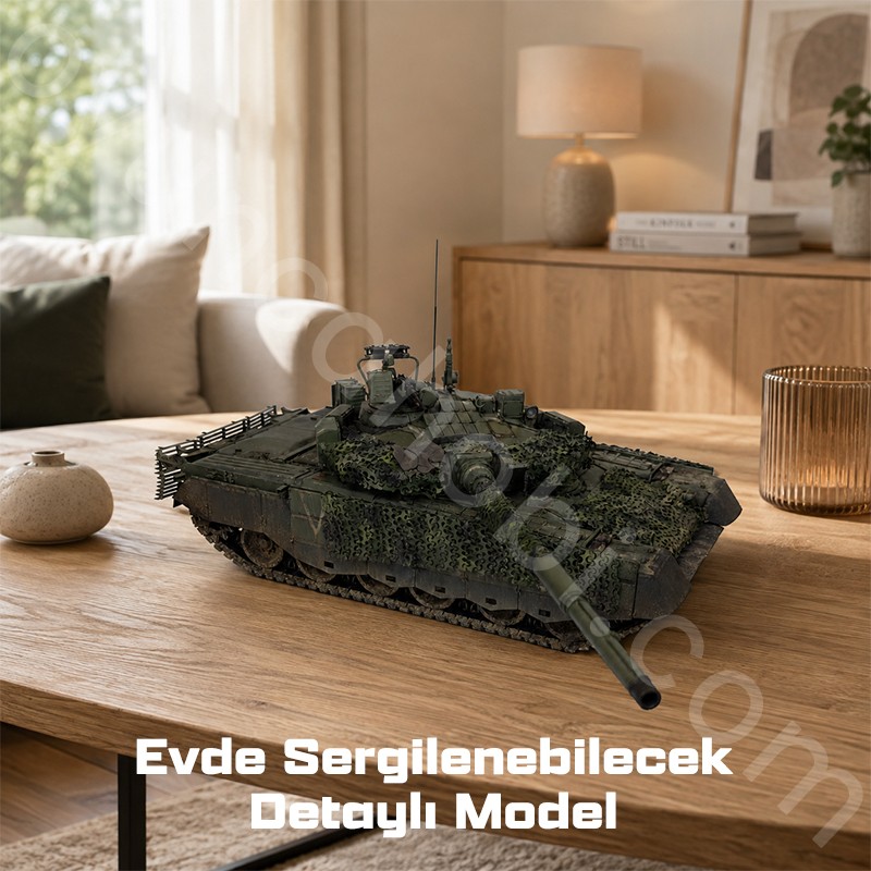 Trumpeter 09587 Russian T-80BVM MBT Maket Model Kit