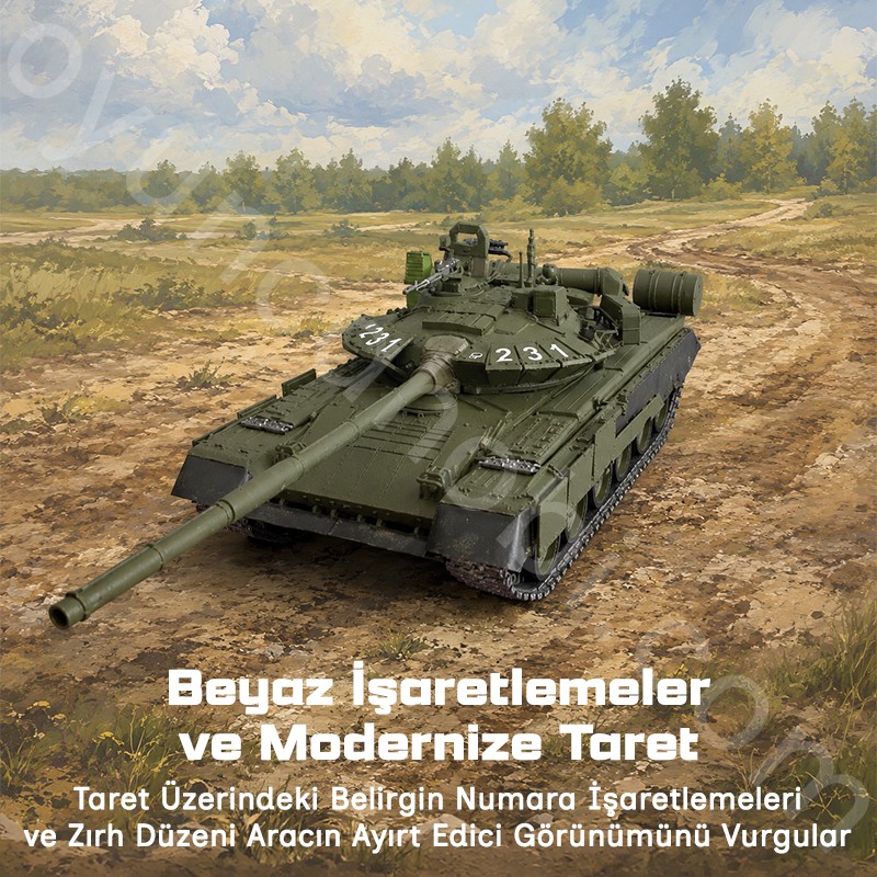Trumpeter 09588 Russian T-80BVM MBT(Marine Corps) Maket Model Kit