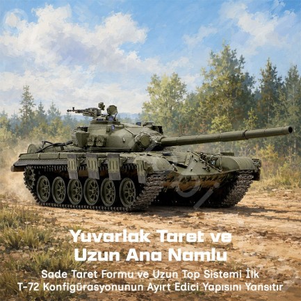 Trumpeter 09601 Soviet Obj.172 T-72 Ural Maket Model Kit - Thumbnail