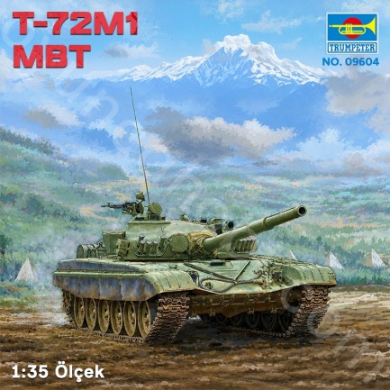 Trumpeter 09604 T-72M1 MBT Maket Model Kit - Thumbnail