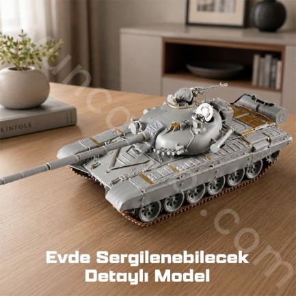 Trumpeter 09604 T-72M1 MBT Maket Model Kit - Thumbnail