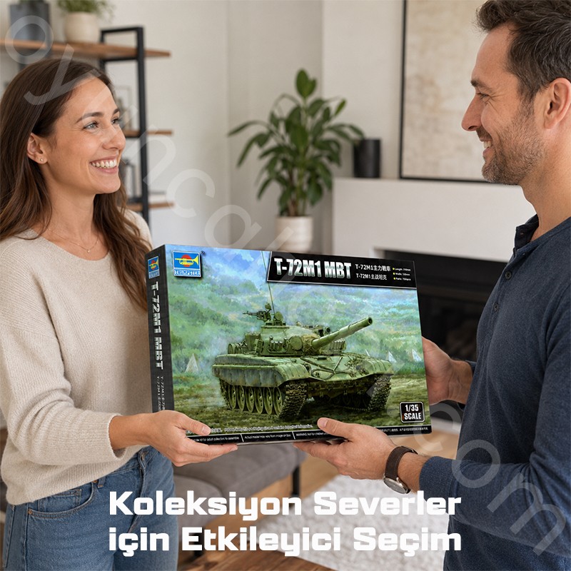 Trumpeter 09604 T-72M1 MBT Maket Model Kit