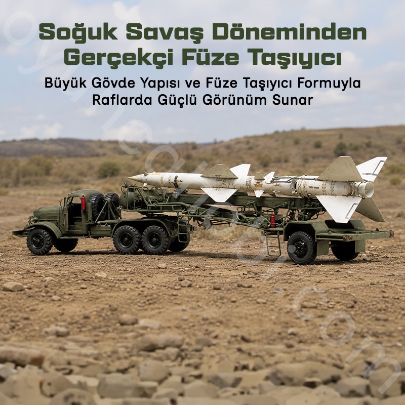 Trumpeter Sam-2 Missile with Loading Cabin Maket Model Kit