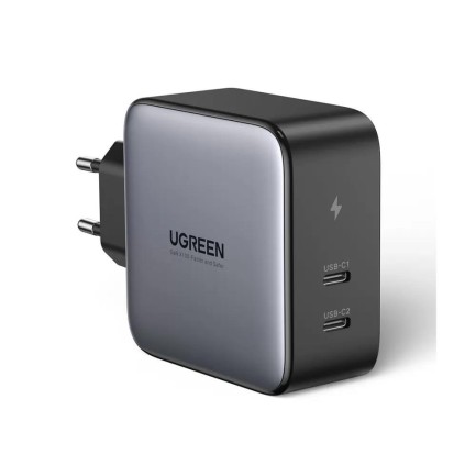 Ugreen - Ugreen 100W Type-C QC 4.0 PD 3.0 GanX 2 Portlu Hızlı Şarj Cihazı