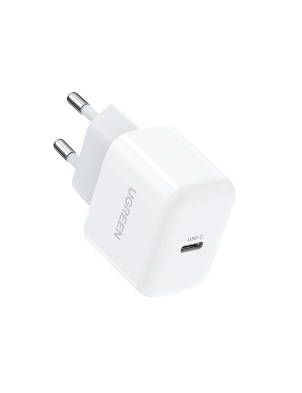 Ugreen 20W USB-C Mini PD Hızlı Şarj Cihazı Beyaz