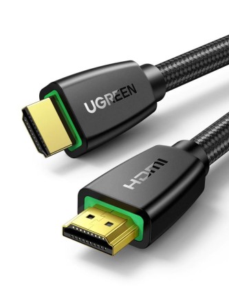 Ugreen - Ugreen 4K HDMI Örgülü Görüntü Ve Ses Aktarma Kablosu 1 Metre