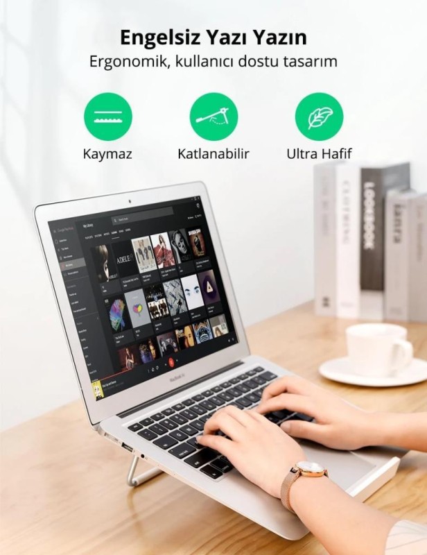 Ugreen Ayarlanabilir Katlanabilir Masaüstü Notebook Standı