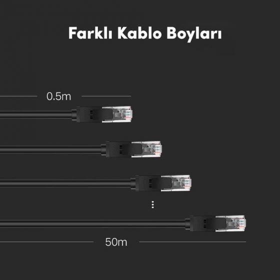 Ugreen CAT6 1000Mbps Ethernet Kablosu 1 Metre