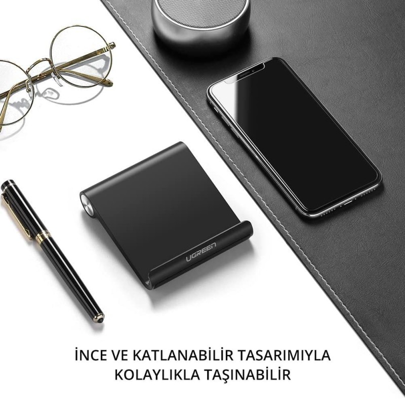 Ugreen Çok Açılı Masaüstü Telefon Standı Siyah
