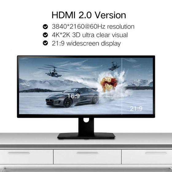 Ugreen HDMI 2.0 4K Ses ve Görüntü Kablosu 5 Metre