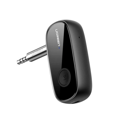 Ugreen - Ugreen Mikrofonlu Aux Bluetooth 5.0 Aptx Araç Kiti