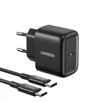 Ugreen - Ugreen PD 25W Hızlı Şarj Cihazı ve 2 Metre USB-C Kablo