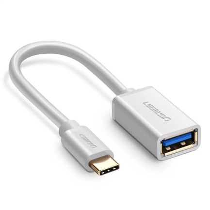 Ugreen - Ugreen Type-C USB 3.0 Dönüştürücü Adaptör Beyaz