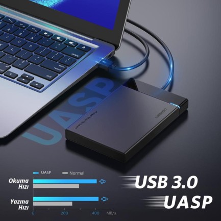 Ugreen USB 3.0 2.5 inch Sata Hard Disk Kutusu - Thumbnail